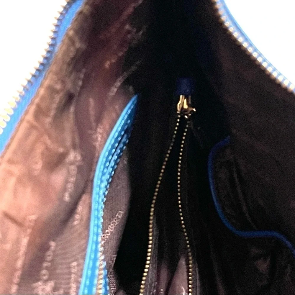 Polo Santa Roberta Woman Blue Hobo Shoulder Purse